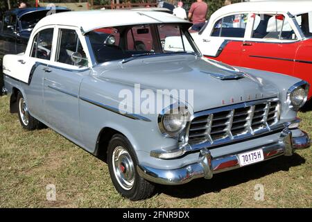 East Kurrajong, NSW, Australia - 16 May 2021. A vintage Holden FC automobile made in Australia between 1958 and 1960. Stock Photo