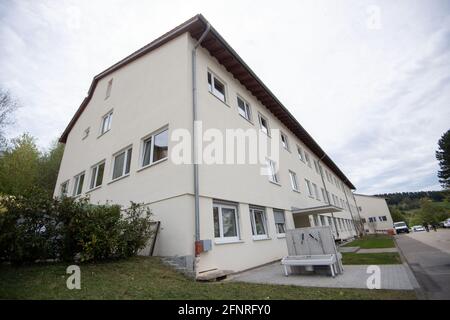 Calw, Germany. 10th May, 2021. The former building of the disbanded 2nd Command Company of the Bundeswehr Special Forces Command (KSK). Credit: Marijan Murat/dpa/Alamy Live News Stock Photo