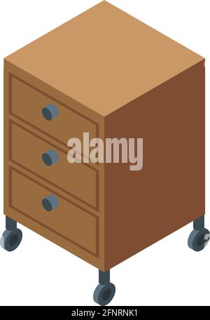 Plywood icon. Isometric of Plywood vector icon for web design isolated on white background Stock Vector