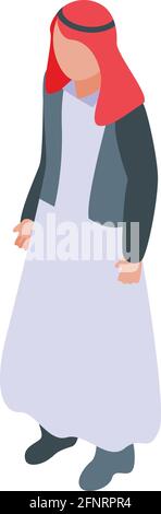 Egypt travel guide icon. Isometric of Egypt travel guide vector icon for web design isolated on white background Stock Vector