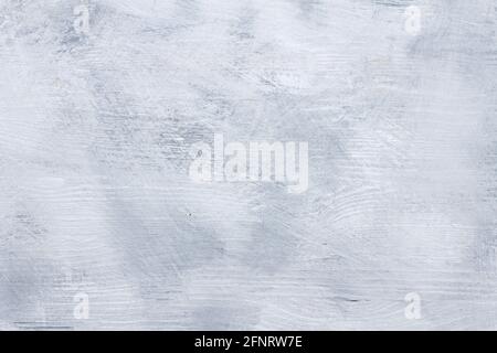 Light gray painted background. abstract texture. top view. horizontal Stock Photo