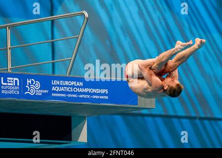 BUDAPEST, HUNGARY - MAY 16: Timo Barthel of Germany competing at the