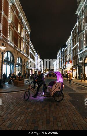 Motorized Rickshaw Stock Photo