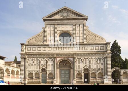 church Santa Maria Novella, Italy, Florence Stock Photo