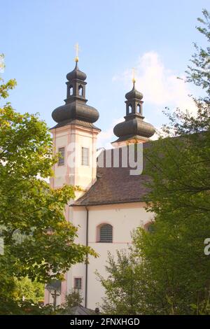 Pilgrimage Church Maria Schutz, Austria, Neunkirchen Stock Photo