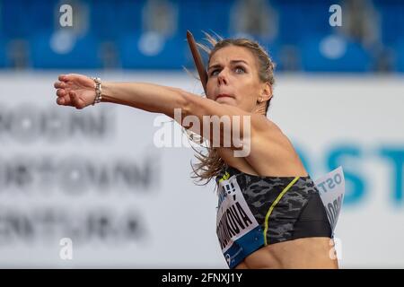 Ostrava, Czech Republic. 19th May, 2024. (L-R) Johnny Gaudreau, Luke ...