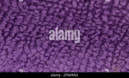 close-up of a purple fabric Stock Photo