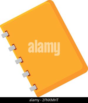 Isolated notebook icon School supplies Vector illustration Stock Vector