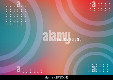 blue orange degraded background vector illustration Stock Vector