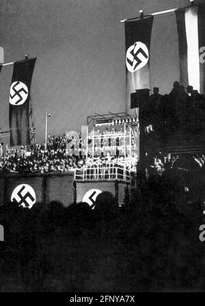 Nazism / National Socialism, event, Labour Day, Berlin, 1.5.1933, EDITORIAL-USE-ONLY Stock Photo