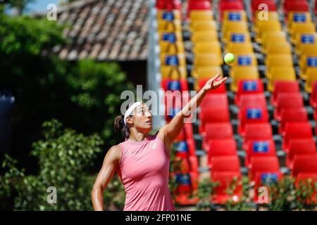 Parma, Italy. 20th May, 2021. The French tennis player Caroline Garcia during WTA 250 Emilia-Romagna Open 2021, Tennis Internationals in Parma, Italy, May 20 2021 Credit: Independent Photo Agency/Alamy Live News Stock Photo