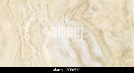 ivory color natural marble design with polished finish Stock Photo