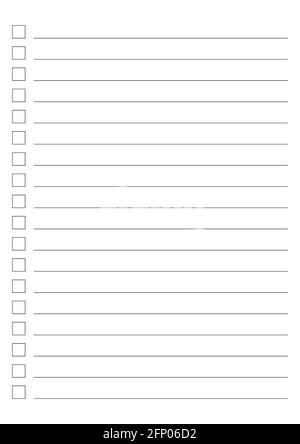 Graph paper. Printable To do list with check boxes, checklist, grid ...