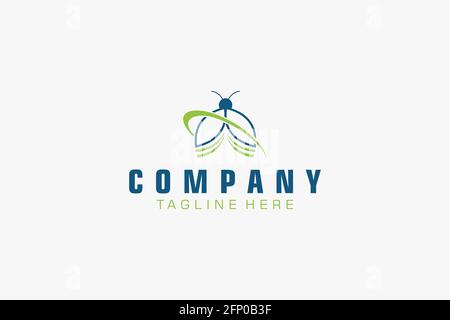 Inspections Pest Vector illustration shape house and leaves for property Stock Vector