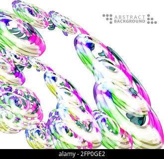 Geometric colorful abstract background template design Stock Vector