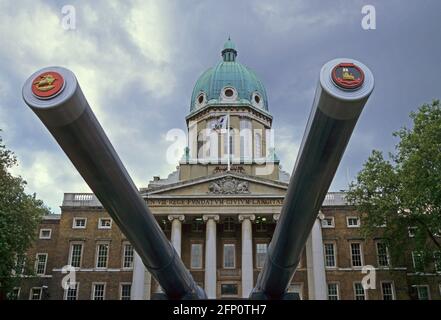 IMPERIAL WAR MUSEUM, front entrance,  Lambeth London England UK Stock Photo