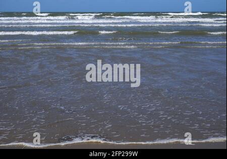 Harlech Beach Wales Stock Photo