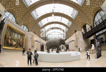 ORSAY MUSEUM, PARIS Stock Photo