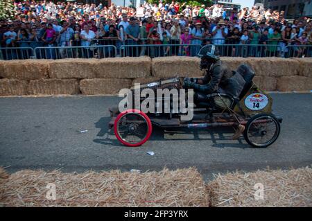 Red Bull Soapbox 2009 in Downtown Los Angeles. Stock Photo