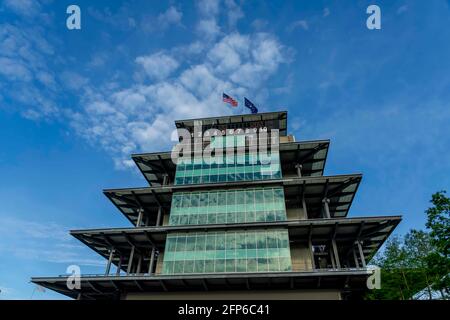Indianapolis, Indiana, USA. 20th May, 2021. Indianapolis Motor Speedway plays host to the 105th Running Of The Indianapolis 500 in Indianapolis, Indiana. Credit: Walter G Arce Sr Grindstone Medi/ASP/ZUMA Wire/Alamy Live News Stock Photo