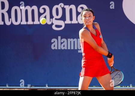 Parma, Italy. 20th May, 2021. The chinese tennis player Qiang Wang during WTA 250 Emilia-Romagna Open 2021, Tennis Internationals in Parma, Italy, May 20 2021 Credit: Independent Photo Agency/Alamy Live News Stock Photo