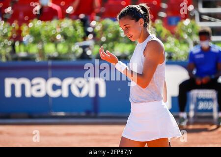 Parma, Italy. 20th May, 2021. The croatian tennis player Petra Martic during WTA 250 Emilia-Romagna Open 2021, Tennis Internationals in Parma, Italy, May 20 2021 Credit: Independent Photo Agency/Alamy Live News Stock Photo