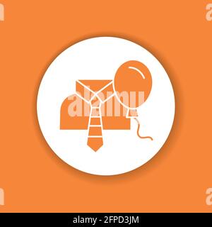 Organization of business events glyph color icon. Event management. Sign for web page, mobile app, button, logo. Stock Vector