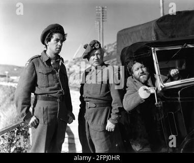 JOHN GREGSON MORLAND GRAHAM and JAMES ROBERTSON JUSTICE in WHISKY GALORE ! 1949 director ALEXANDER MACKENDRICK novel Compton Mackenzie and Angus MacPhail producer Michael Balcon An Ealing Studios production / General Film Distributors (GFD) Stock Photo