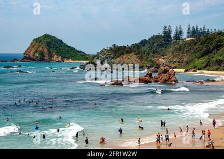 Flynn's Beach, Port Macquarie, NSW, Australia Stock Photo