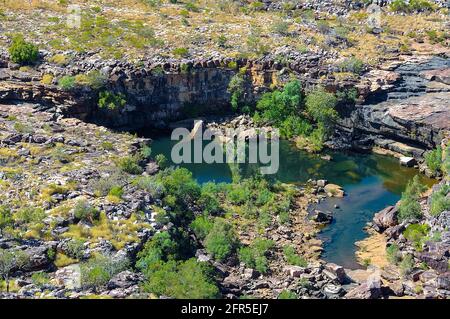 Surveyor Falls, Mitchell Plateau, the Kimberley, WA, Australia Stock Photo