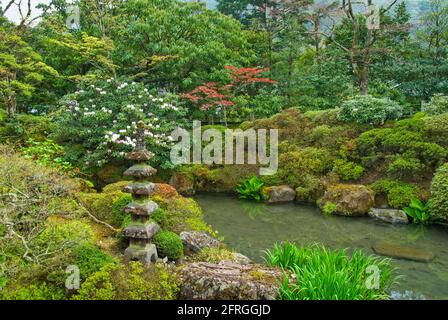 Shoyo-en, Rinno-ji Temple, Nikko Stock Photo