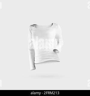 Blank white women sport hoodie mock up, back view Stock Photo - Alamy