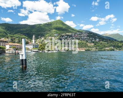 Amazing village of Cernobbio, holidays on Como lake.Lombardy, Italy. Stock Photo