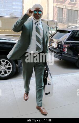 New York NY USA. 20th May 2021. LeVar Burton seen In New