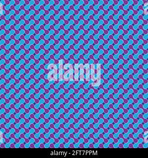 interlocking seamless geometrical pattern background Stock Vector