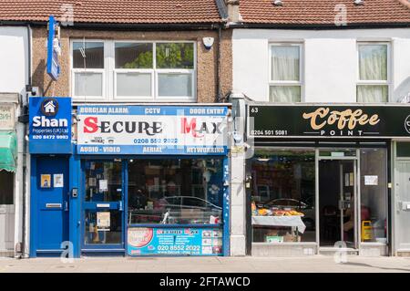 Secure Max, Home security system, with burglar alarms, home surveillance cameras, Plashet Grove, Newham, London Stock Photo