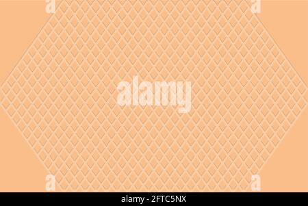 Vector waffle background. Vector illustration. Stock Vector