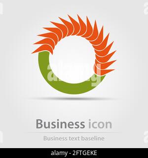 Originally created business icon for creative design tasks Stock Vector