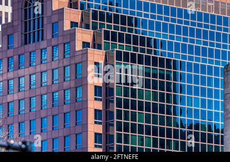 Fleet Center / 100 Westminster Street / 50 Kennedy Plaza Stock Photo