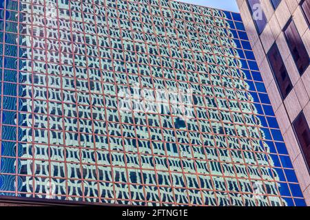 Fleet Center / 100 Westminster Street / 50 Kennedy Plaza Stock Photo