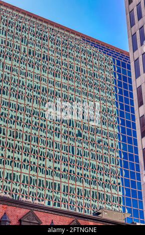 Fleet Center / 100 Westminster Street / 50 Kennedy Plaza Stock Photo