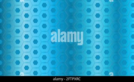 Gradient style hexagonal background Vector Stock Vector