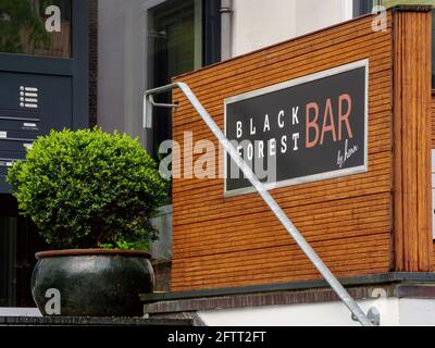 Black Forest Bar - by henn, , Curschmann St. in Hamburg-Hoheluft-Ost, Germany, Europe Stock Photo