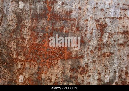 background, texture - rusty iron surface Stock Photo