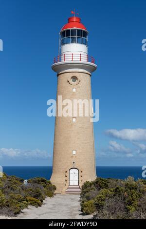 The Cape Du Couedic Lighthouse on Kangaroo Island South Australia on May 8th 2021 Stock Photo