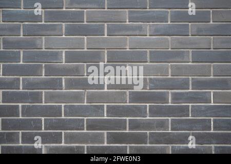 Grey rustic brick wall - high quality texture. Background for your projects and creative work. Stock Photo