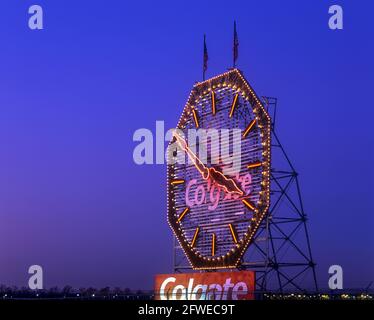 Colgate clock jersey city hi-res stock photography and images - Alamy
