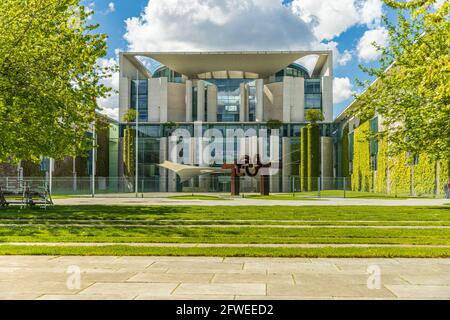 Chancellor's Office Building in Berlin, Germany Stock Photo