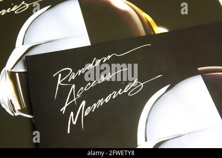 Daft punk album cover hi-res stock photography and images - Alamy