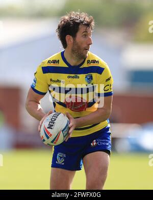 Warrington Wolves' Stefan Ratchford during the Betfred Super League match at the Halliwell Jones Stadium, Warrington. Picture date: Saturday May 22, 2021. Stock Photo